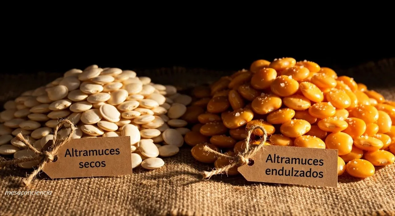 Fotografía de altramuces