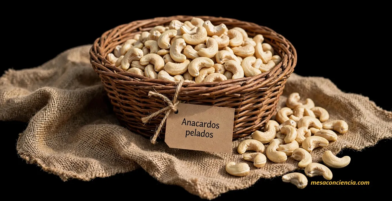 Fotografía de anacardos
