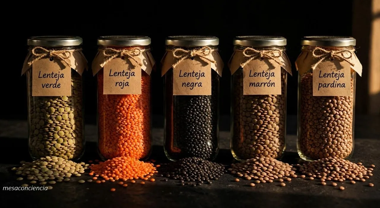 Fotografía de lentejas